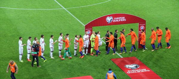 Квалификационный матч Чемпионата мира-2018 Беларусь - Нидерланды - Sputnik Беларусь