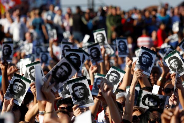 50-ю годовщину гибели Че Гевары отметили на Кубе. - Sputnik Беларусь