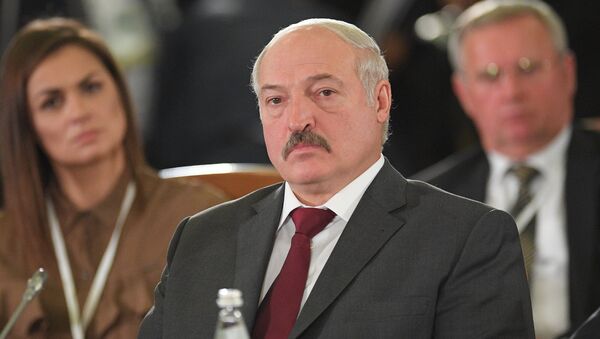Президент Белоруссии Александр Лукашенко принимает участие в заседании Совета глав государств СНГ - Sputnik Беларусь