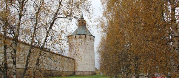 Стена Кирилло-Белозерского монастыря - Sputnik Беларусь