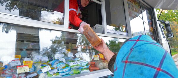 Продажа хлеба, архивное фото - Sputnik Беларусь