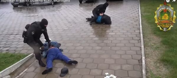 УВД показало, как задерживали подозреваемого в коррупции чиновника - Sputnik Беларусь