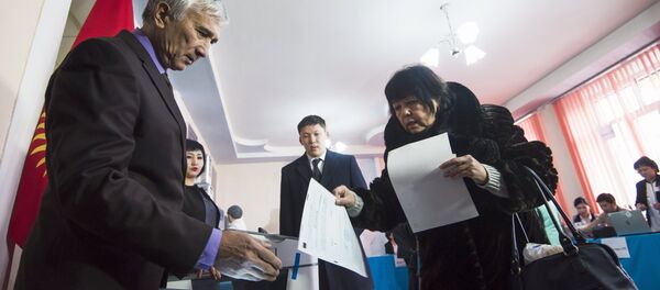 Выборы в Кыргызстане, архивное фото - Sputnik Беларусь