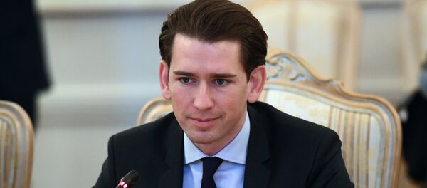 Министр иностранных дел Австрии Себастьян Курц - Sputnik Беларусь