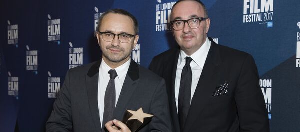 Режиссера Андрей Звягинцев и продюсер Александр Роднянский на Лондонском кинофестивале - Sputnik Беларусь