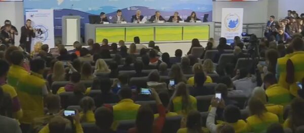 Встреча Лаврова с будущими дипломатами на XIX Всемирном фестивале молодежи - Sputnik Беларусь