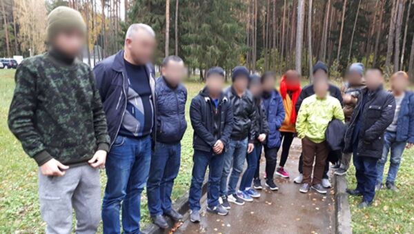Задержание организаторов канала незаконной миграции - Sputnik Беларусь