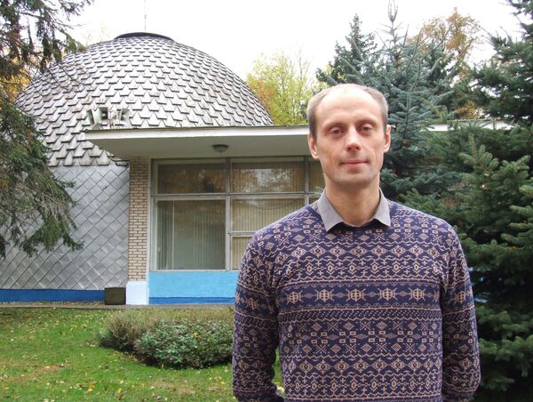 Заведующий минским планетарием Александр Микулич Заведующий минским планетарием Александр Микулич - Sputnik Беларусь