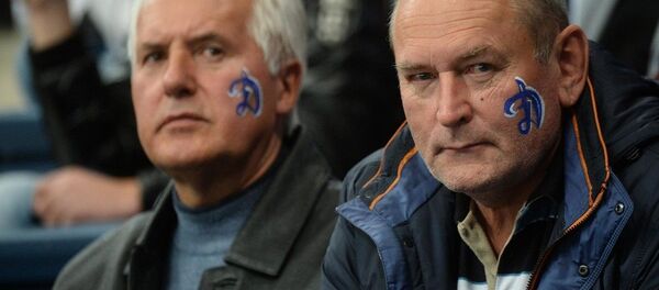 Болельщики хоккейного клуба Динамо-Минск - Sputnik Беларусь