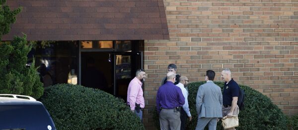 Бизнес-парк, в котором произошла стрельба - Sputnik Беларусь