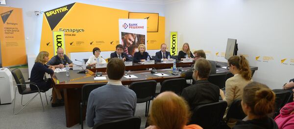 Пресс-конференция, посвященная форуму Театр и аутизм. Вопросы и ответы Пресс-конференция, посвященная форуму Театр и аутизм. Вопросы и ответы - Sputnik Беларусь