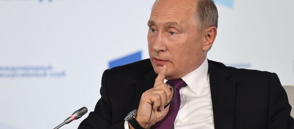 Президент РФ Владимир Путин Президент РФ Владимир Путин - Sputnik Беларусь