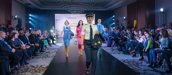 Презентация новой формы для авиакомпании Белавиа - Sputnik Беларусь