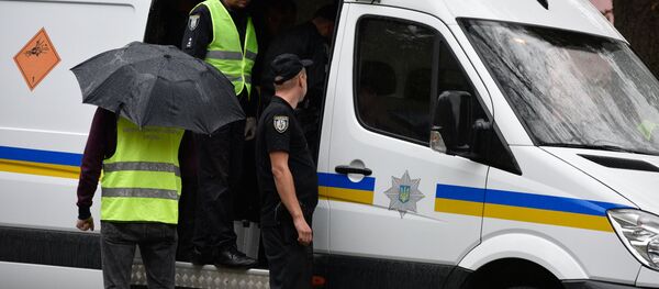 Сотрудники полиции Украины, архивное фото - Sputnik Беларусь