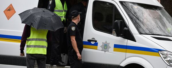 Сотрудники полиции Украины, архивное фото - Sputnik Беларусь