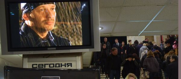 На церемонии прощания с актером Дмитрием Марьяновым в Доме кино в Москве - Sputnik Беларусь