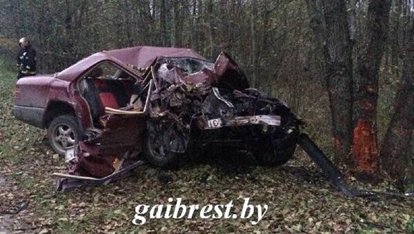 Последствия аварии в Ивацевичском районе - Sputnik Беларусь