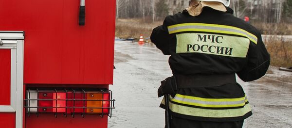 Сотрудник МЧС России, архивное фото - Sputnik Беларусь