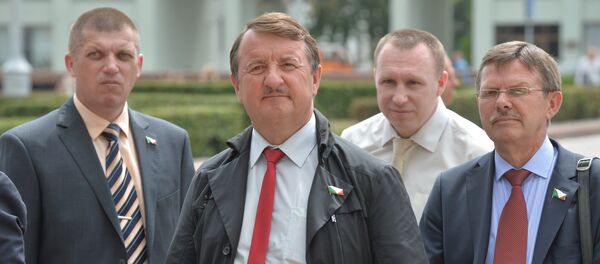 Заслуженный артист РБ, заместитель председателя ЛДПБ Евгений Крыжановский - Sputnik Беларусь