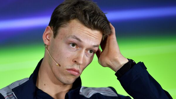 Россиянин Даниил Квят из Toro Rosso - Sputnik Беларусь