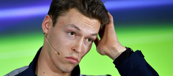 Россиянин Даниил Квят из Toro Rosso - Sputnik Беларусь