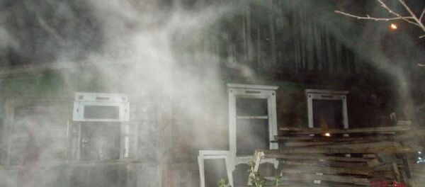 Пожар в Полоцке - Sputnik Беларусь