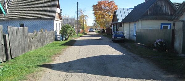 Улица, где произошло убийство - Sputnik Беларусь