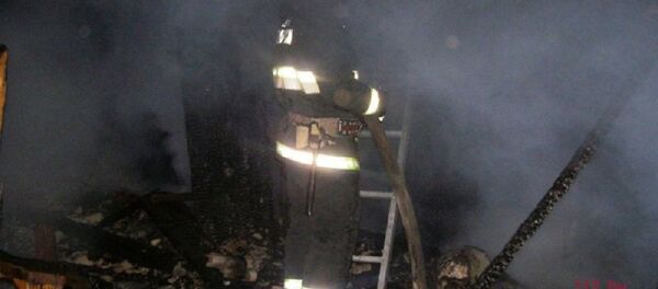 Последствия пожара в Хотимске Последствия пожара в Хотимске - Sputnik Беларусь