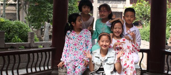 Китайские дети, архивное фото - Sputnik Беларусь