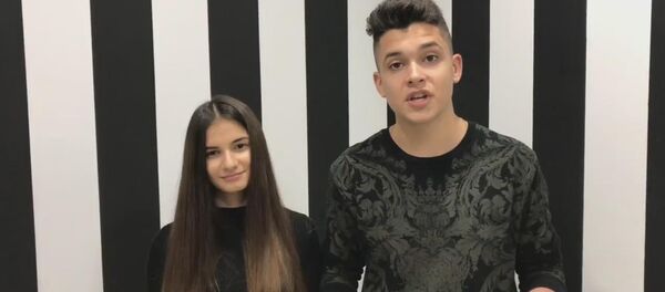 Удзельнікі дзіцячага Еўрабачання запісалі Родную мову Удзельнікі дзіцячага Еўрабачання запісалі Родную мову - Sputnik Беларусь