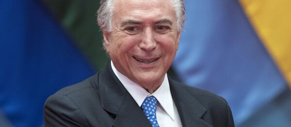 Президент Бразилии Мишел Темер - Sputnik Беларусь
