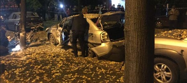 Покушение на депутата Мосийчука в Киеве - Sputnik Беларусь