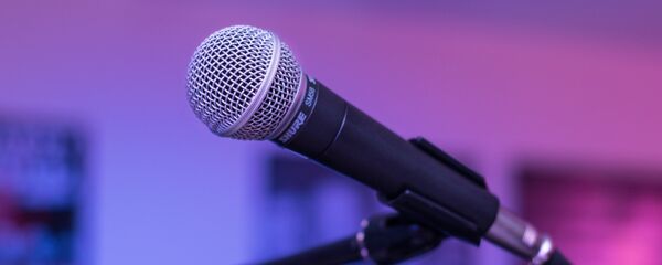 Мікрафон, архіўнае фота Мікрафон, архіўнае фота - Sputnik Беларусь