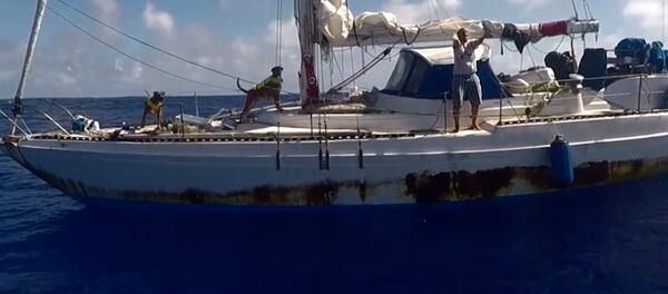 Спасение американок, пять месяцев дрейфовавших на яхте в Тихом океане - Sputnik Беларусь