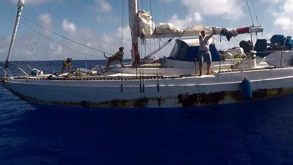 Спасение американок, пять месяцев дрейфовавших на яхте в Тихом океане - Sputnik Беларусь