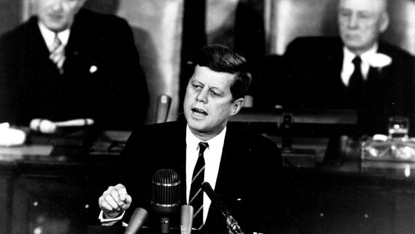 Бывший президент США Джон Фицджералд Кеннеди, архивное фото - Sputnik Беларусь