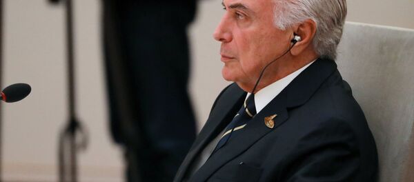 Президент Бразилии Мишел Темер - Sputnik Беларусь