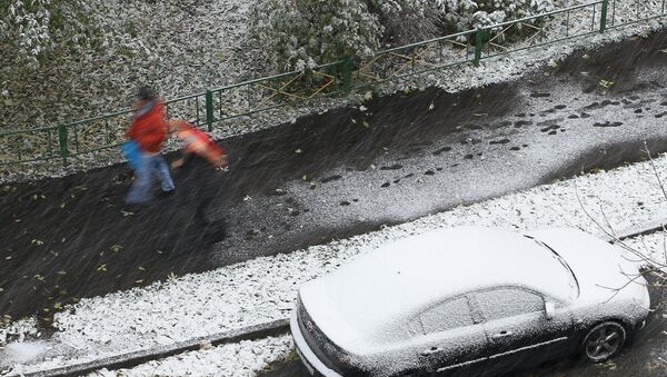 Первый снег, архивное фото - Sputnik Беларусь