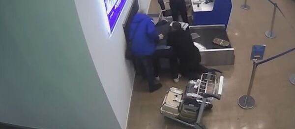 Уцёкі ката Марціка ў аэрапорце Мінск патрапілі на відэа Уцёкі ката Марціка ў аэрапорце Мінск патрапілі на відэа - Sputnik Беларусь