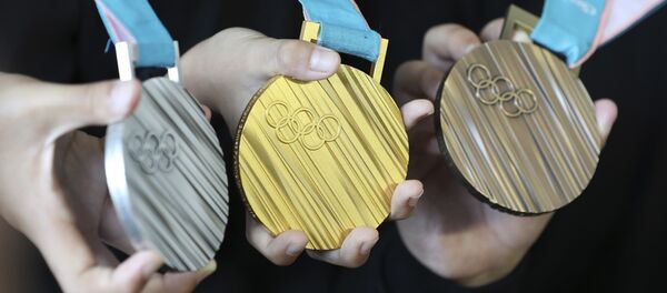 Олимпийские медали Пченчхан-2018 Олимпийские медали Пченчхан-2018 - Sputnik Беларусь