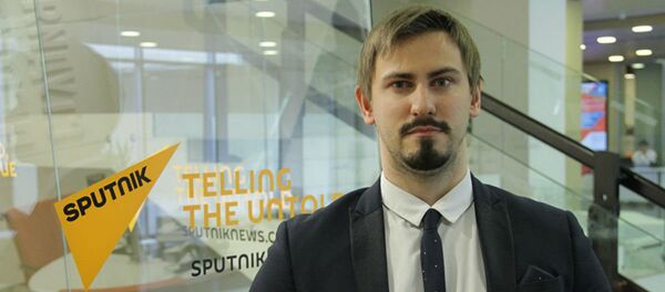 Заместитель директора Института стратегических исследований и прогнозов  Российского Университета Дружбы Народов Никита Данюк - Sputnik Беларусь