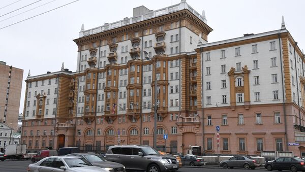 Здание посольства США в Москве - Sputnik Беларусь