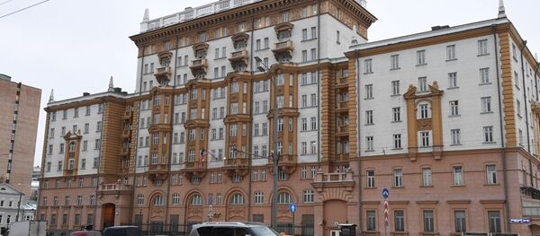 Здание посольства США в Москве - Sputnik Беларусь