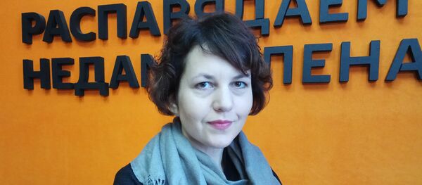 Рэжысёр і прадзюсар Аляксандра Бутар Рэжысёр і прадзюсар Аляксандра Бутар - Sputnik Беларусь