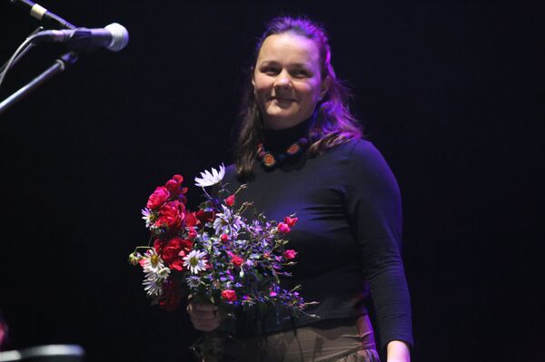 Ксенія Мінчанка прыйшла павіншаваць Вайцюшкевіча з юбілеем  - Sputnik Беларусь