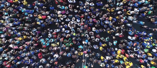 Яркие моменты Минского полумарафона Яркие моменты Минского полумарафона - Sputnik Беларусь