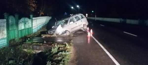 Авария в Лидском районе - Sputnik Беларусь