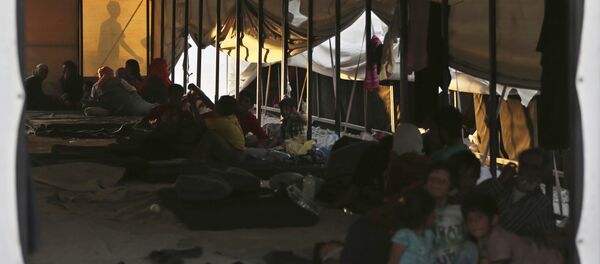 Лагерь беженцев в Сирии - Sputnik Беларусь