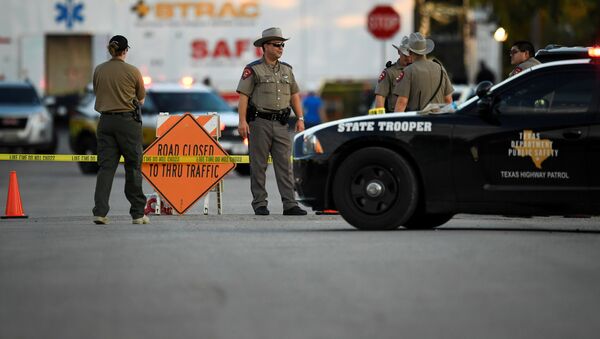 Полиция на месте расстрела в Техасе - Sputnik Беларусь