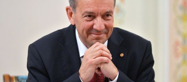 Старшыня Міжнароднага Камітэта Чырвонага Крыжа Петэр Маурэр Старшыня Міжнароднага Камітэта Чырвонага Крыжа Петэр Маурэр - Sputnik Беларусь